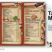 Take Out Menus